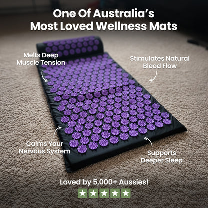 REJUVELLAX™ Shakti Mat + FREE Pillow & Carry bag